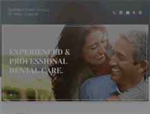 Tablet Screenshot of confidentsmilesdentistry.com